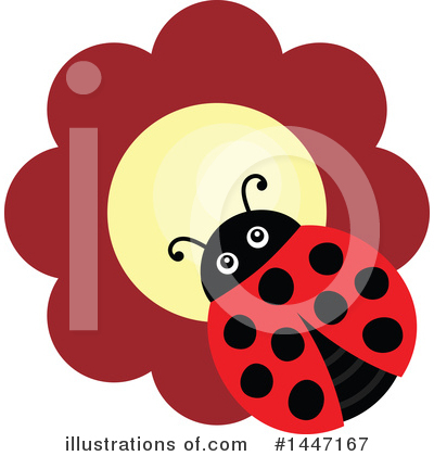 Royalty-Free (RF) Ladybug Clipart Illustration by visekart - Stock Sample #1447167