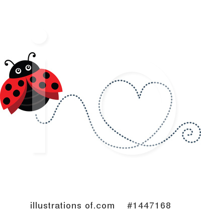 Royalty-Free (RF) Ladybug Clipart Illustration by visekart - Stock Sample #1447168