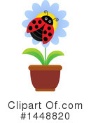 Ladybug Clipart #1448820 by visekart