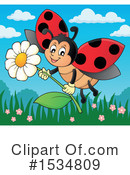 Ladybug Clipart #1534809 by visekart