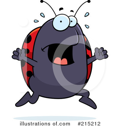 Royalty-Free (RF) Ladybug Clipart Illustration by Cory Thoman - Stock Sample #215212