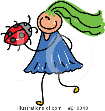Royalty-Free (RF) Ladybug Clipart Illustration by Prawny - Stock Sample #216043