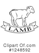 Lamb Clipart #1248592 by AtStockIllustration