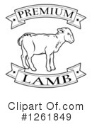 Lamb Clipart #1261849 by AtStockIllustration