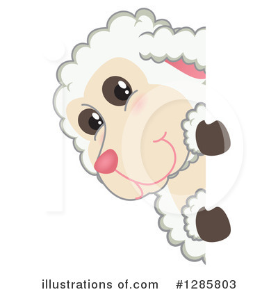 Lamb Clipart #1285803 by Mascot Junction