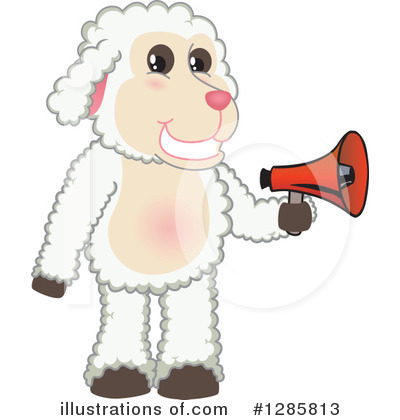 Royalty-Free (RF) Lamb Clipart Illustration by Mascot Junction - Stock Sample #1285813