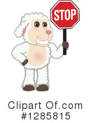Lamb Clipart #1285815 by Mascot Junction