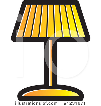 Royalty-Free (RF) Lamp Clipart Illustration by Lal Perera - Stock Sample #1231671