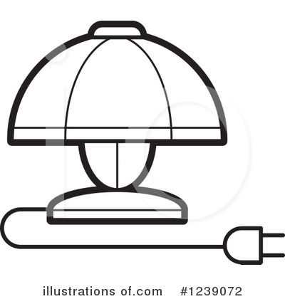 Royalty-Free (RF) Lamp Clipart Illustration by Lal Perera - Stock Sample #1239072