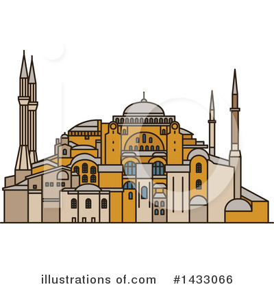 Hagia Sophia Clipart #1433066 by Vector Tradition SM