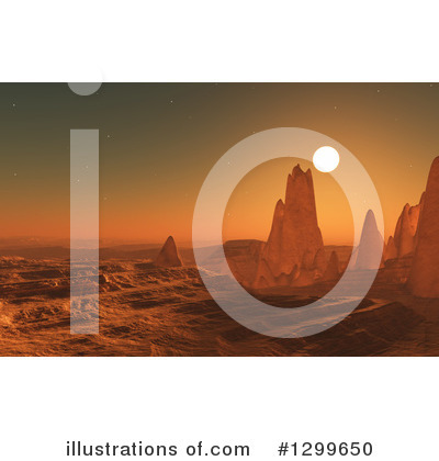 Royalty-Free (RF) Landscape Clipart Illustration by KJ Pargeter - Stock Sample #1299650