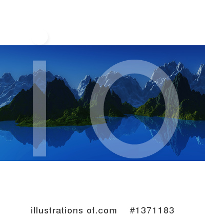 Royalty-Free (RF) Landscape Clipart Illustration by KJ Pargeter - Stock Sample #1371183