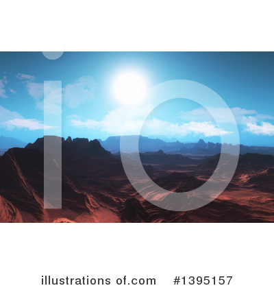 Royalty-Free (RF) Landscape Clipart Illustration by KJ Pargeter - Stock Sample #1395157