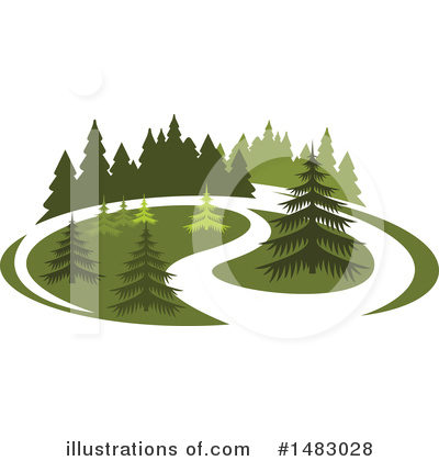 Royalty-Free (RF) Landscape Clipart Illustration by Vector Tradition SM - Stock Sample #1483028