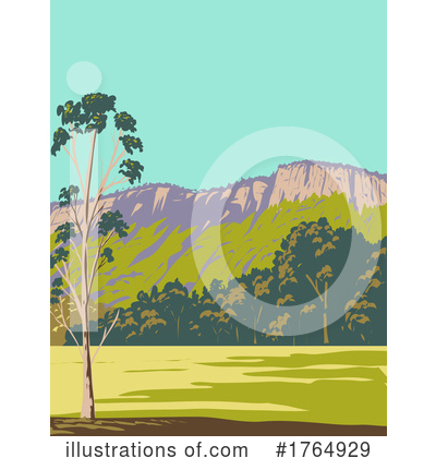 Royalty-Free (RF) Landscape Clipart Illustration by patrimonio - Stock Sample #1764929