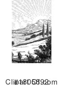 Landscape Clipart #1805892 by AtStockIllustration