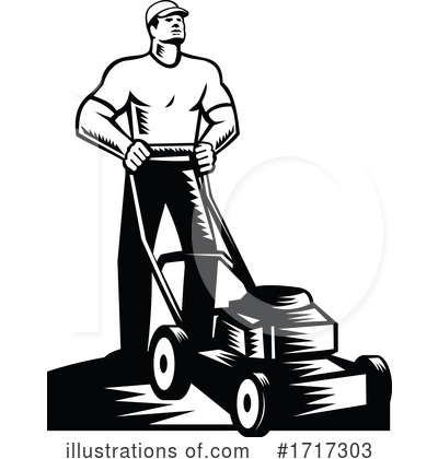 Mowing Clipart #1717303 by patrimonio