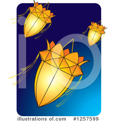 Royalty-Free (RF) Lantern Clipart Illustration by Lal Perera - Stock Sample #1257599