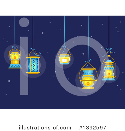 Royalty-Free (RF) Lantern Clipart Illustration by BNP Design Studio - Stock Sample #1392597