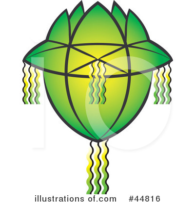Royalty-Free (RF) Lantern Clipart Illustration by Lal Perera - Stock Sample #44816