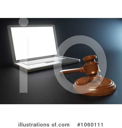 Royalty-Free (RF) Laptop Clipart Illustration by Mopic - Stock Sample #1060111