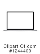 Laptop Clipart #1244409 by vectorace