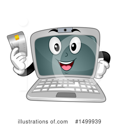 Royalty-Free (RF) Laptop Clipart Illustration by BNP Design Studio - Stock Sample #1499939