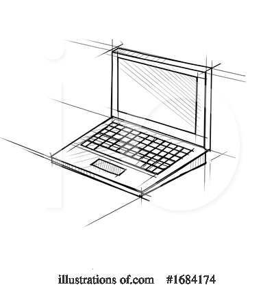 Laptop Clipart #1684174 by patrimonio