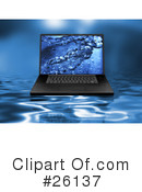 Laptop Clipart #26137 by KJ Pargeter