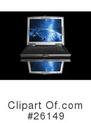 Laptop Clipart #26149 by KJ Pargeter