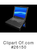 Laptop Clipart #26150 by KJ Pargeter