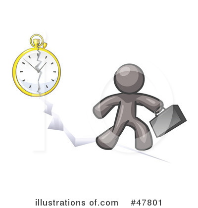 Gray Design Mascot Clipart #47801 by Leo Blanchette