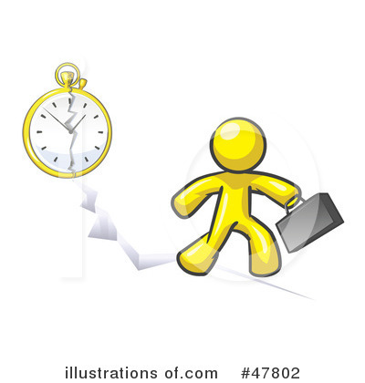 Yellow Design Mascot Clipart #47802 by Leo Blanchette
