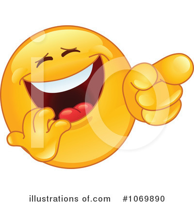 Royalty-Free (RF) Laughing Clipart Illustration by yayayoyo - Stock Sample #1069890
