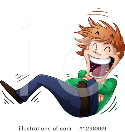 Royalty-Free (RF) Laughing Clipart Illustration by Liron Peer - Stock Sample #1298869