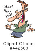 Laughing Clipart #442680 by toonaday