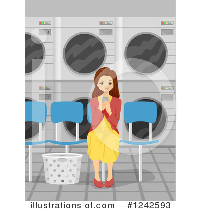 Royalty-Free (RF) Laundry Clipart Illustration by BNP Design Studio - Stock Sample #1242593