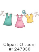 Laundry Clipart #1247930 by BNP Design Studio