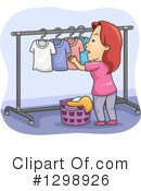 Laundry Clipart #1298926 by BNP Design Studio