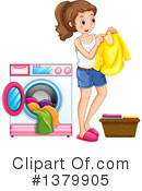 Laundry Clipart #1379905 by Graphics RF