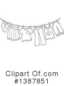 Laundry Clipart #1387851 by visekart