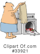 Laundry Clipart #33921 by djart