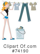 Laundry Clipart #74190 by BNP Design Studio