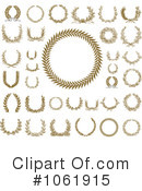 Laurel Wreath Clipart #1061915 by BestVector