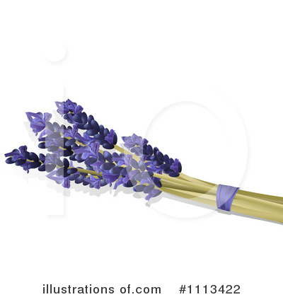 Royalty-Free (RF) Lavender Clipart Illustration by elaineitalia - Stock Sample #1113422