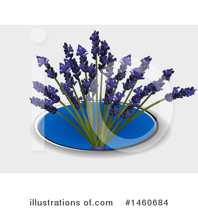 Lavender Clipart #1460684 by elaineitalia
