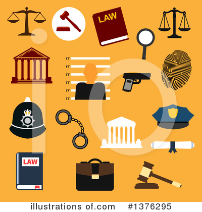 Royalty-Free (RF) Law Clipart Illustration by Vector Tradition SM - Stock Sample #1376295