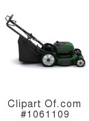 Lawn Mower Clipart #1061109 by KJ Pargeter