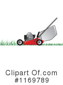 Lawn Mower Clipart #1169789 by Lal Perera
