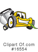Lawn Mower Clipart #16554 by Mascot Junction